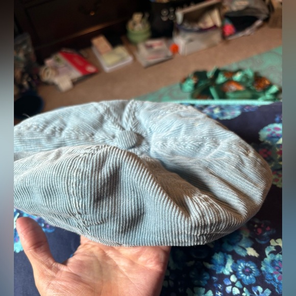 90’s Sky Blue Corduroy Hat - Picture 8 of 8